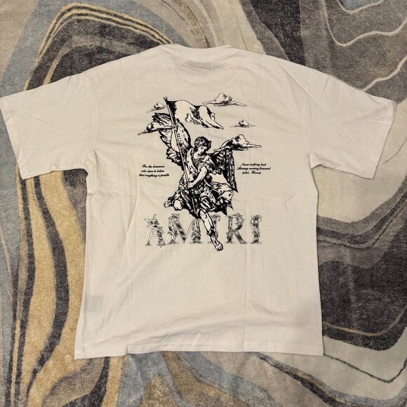 Amiri Angels White Tee Mens Size Medium or Large - Picture 2 of 4